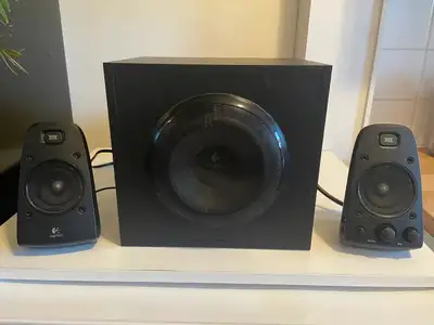 FREE Logitech Z623 THX speaker system. Renowned as an excellent 2.1 speaker system for your computer...