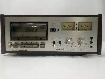 Vintage Pioneer CT-F6262 Stereo Cassette Deck – Tested & Working, View more