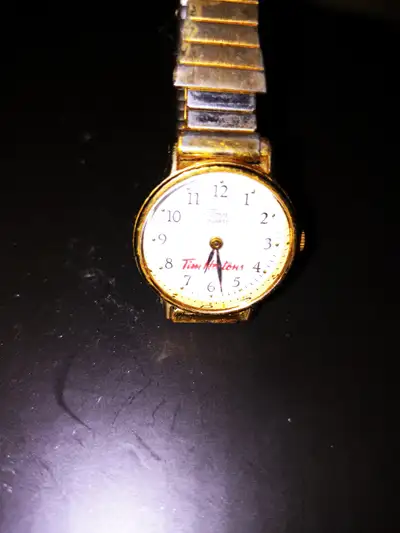 VINTAGE  TIMEX WOMANS  TIM  HORTONS WATCH, View more