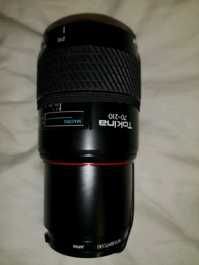 TOKINA AF SD 70-200 MM 1:4-5.6 WITH FRONT LENS CAP SONY/ MINOLTA