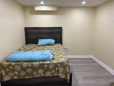Furnished one bedroom basement apartment ( Approx 800 square feet )is available for rent immediately...