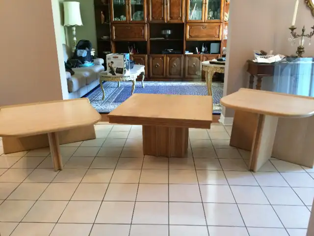 Two Matching Coffee Tables in Coffee Tables in Ottawa - Image 3