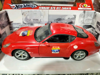 1:18 Diecast Hot Wheels Ferrari 575 GTZ Zagato Relay Red