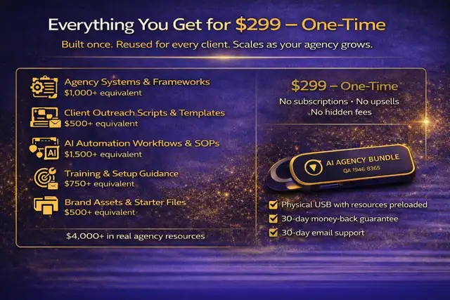 AI Automation Agency Starter Kit (Physical USB) in Other Business & Industrial in City of Toronto - Image 5