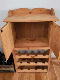 Pine Wine Rack