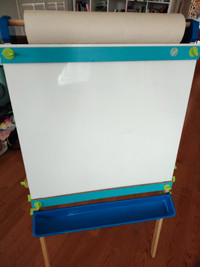 Double-Sided Chalkboard and Whiteboard