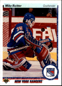 MIKE RICHTER …. 1990-91 Upper Deck … ROOKIE CARD ... + Other RCs