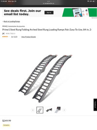 Steel Folding Ramps
