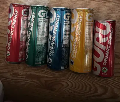 Guru Energy Drinks, View more