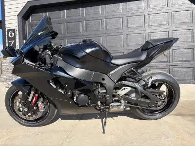 2025 KAWASAKI ZX10r New Pirelli DIABL SUPER CORSA SP RUBBER FRAME SLIDERS TIDY TAIL LEO VINCE EXHAUS...