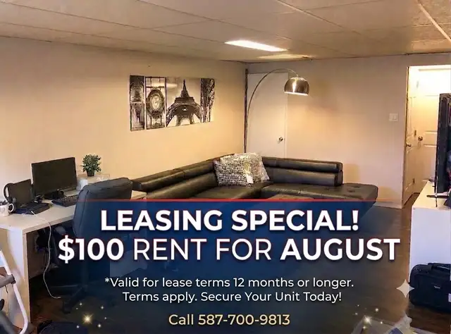 2 Bedroom Basement Apt Beddington NW