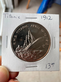Titanic 5 Dollar Commemorative Coin