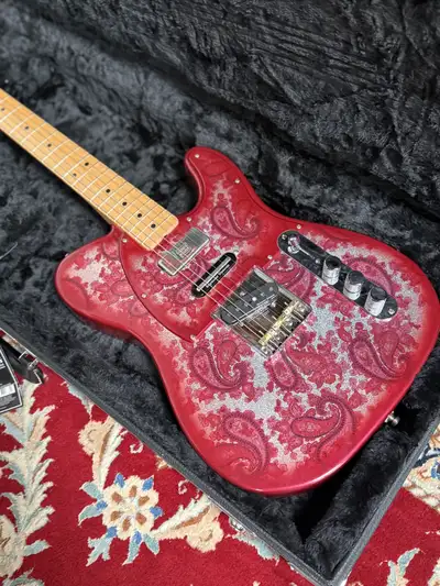 fender paisley sparkle Telecaster, View more