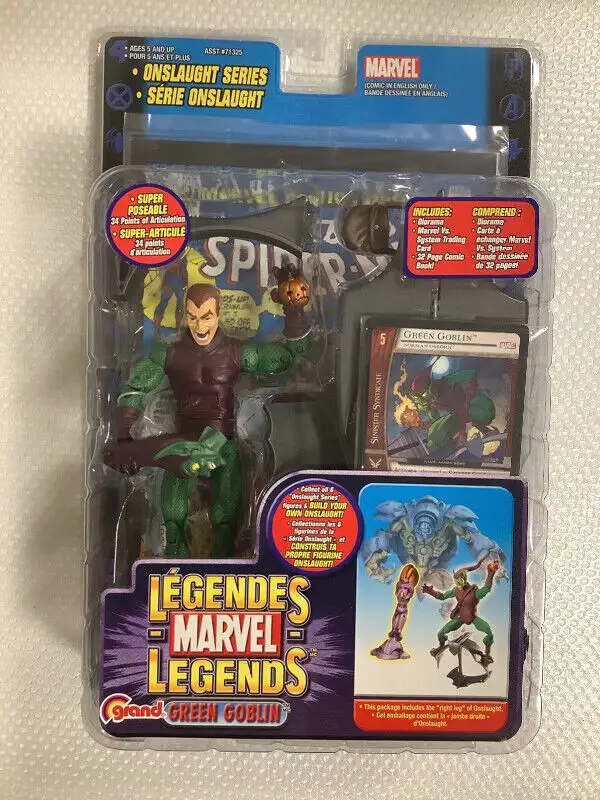 MARVEL LEGENDS ACTION FIGURES WITH COMIC, COLLECTABLE TOYS AD#2 in Toys & Games in Bedford - Image 3