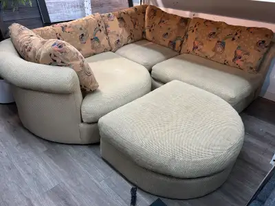 vintage modular sectional , View more