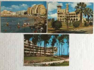 Cartes postales d’Alexandrie ,Égypte,1$ chaque, View more