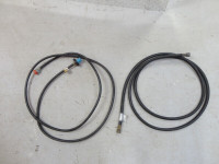 Two 10' Long lengths of Propane Hose with Connectors - $18/ea