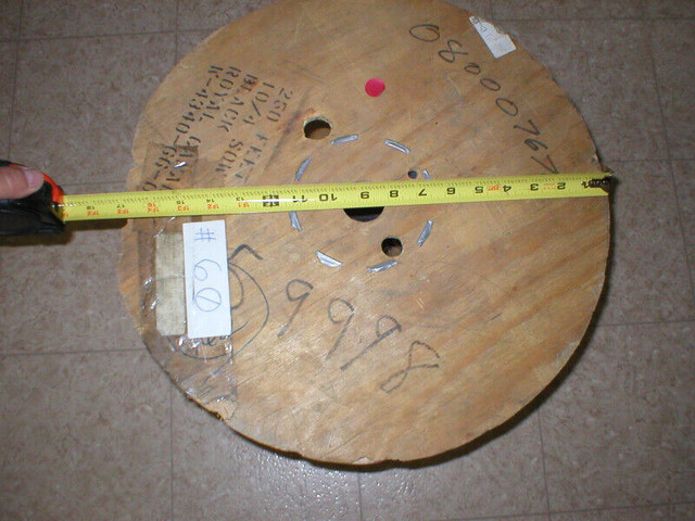 ROULEAU BOBINE CABLE REEL FIL ELECTRIQUE TABLE WIRE ELECTRIC dans Électricité  à Longueuil/Rive Sud - Image 4