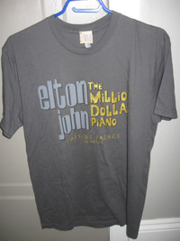Concert ELTON JOHN T Shirt Las Vegas  NEW DVD Birthday Countdown