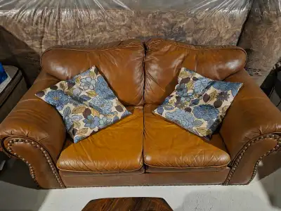 Leather Sofa, View more