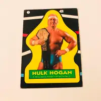 Vtg 1985 WWF Hulk Hogan Titan Sports Wrestling Sticker