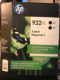 HP Cartridges 932 XL Black - 2 PACK      $85 OBO