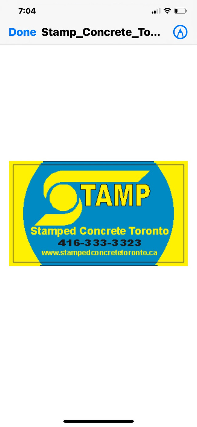 Stamped concrete 416 333-3323 Book Now in Interlock, Paving & Driveways in City of Toronto