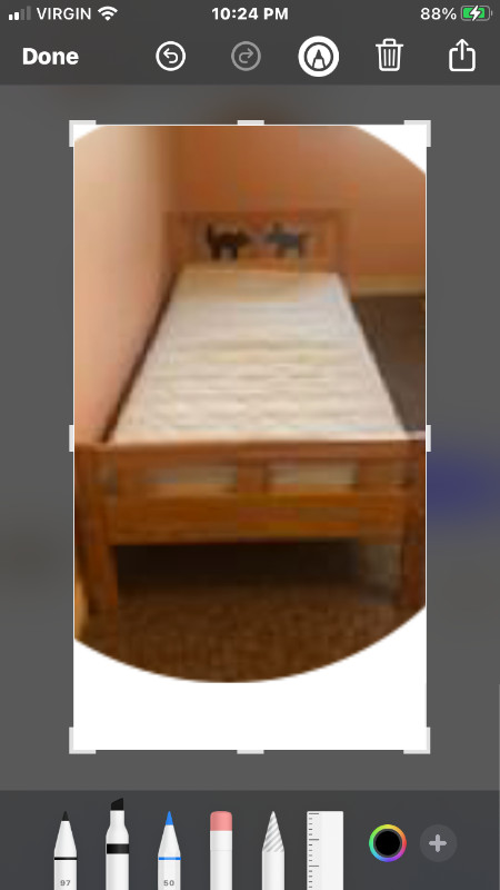 Free Toddler bed wooden and mattress  pick up kincardine asap in Cribs in Owen Sound