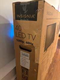 40 inch Insignia LED 1080p TV (not smart)