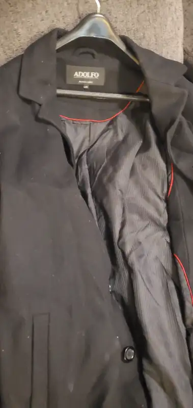 Selling a variety of mens suit jackets and pants and ties! From made in Italy, to Canada, to China....