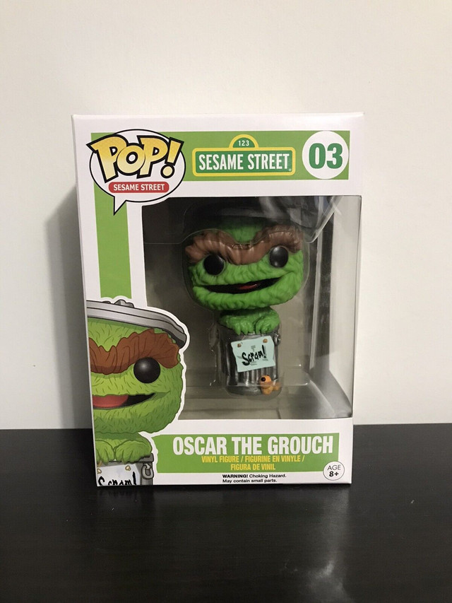 Funko POP! Sesame Street Oscar the Grouch in Arts & Collectibles in Mississauga / Peel Region