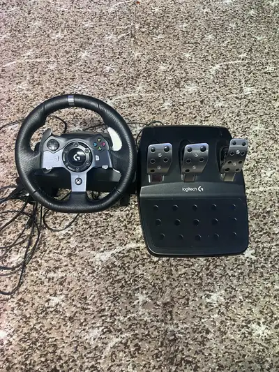 G920 Logitech Xbox steering wheel, View more