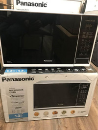 Keep Warm Microwave Oven 1.3 Cu.FT Panasonic 1200 WATTS NNSC64MW
