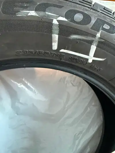 4 used Bridgestone Tires available for Sale $50 each