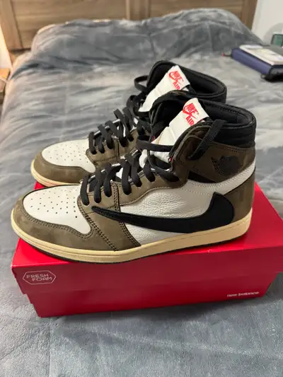 Jordan 1 Retro High Travis Scott Mocha 2019, View more
