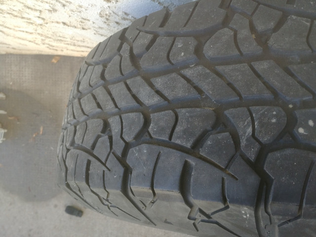 235/75R15 on Alloy 5x4.5" Rim BFGoodrich Tire in Tires & Rims in Lethbridge - Image 3
