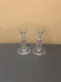 Glass Taper Candle holder set