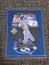 Chipper Jones baseball card 