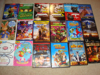 Children's DVD Movies $2 each!