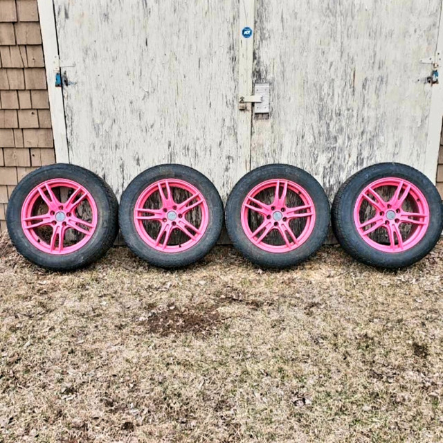 Pink Barbie Rim and tire in Tires & Rims in Bathurst - Image 2