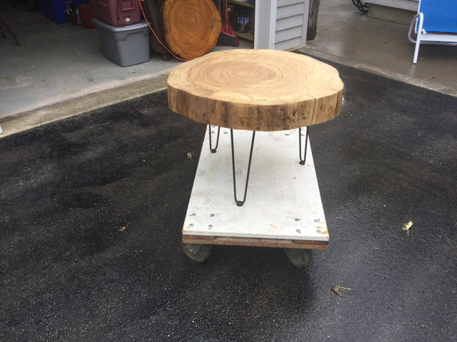 Spalted elm slab table in Other Tables in Owen Sound - Image 2