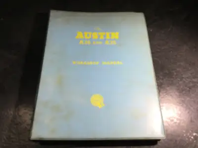 Austin A30 and A35 Workshop Manual AKD991C Covers Austin A30 and A35 Saloon Series GS5, HSS, HS6, in...