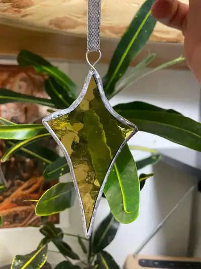 stained glass ornaments , View more