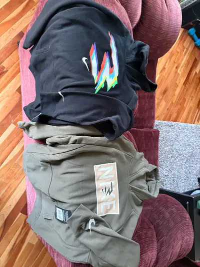 Two brand new youth Nike hoodies, View more