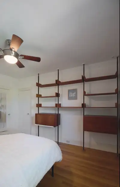 mcm modular shelving / bookshelf, View more