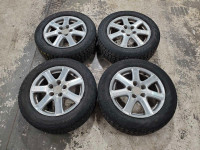 16" 5x114 Alloy Wheels with Winter Tires