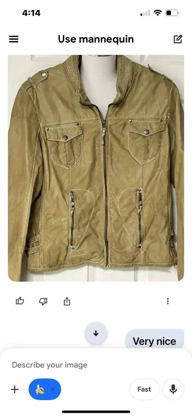 Danier Leather Jacket Women’s in Women's - Tops & Outerwear in Sudbury - Image 3