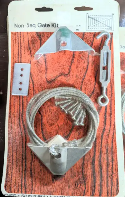 Wooden gate reinforcement $10 each, View more