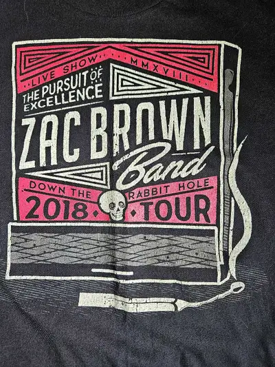 Zac Brown Concert T-Shirt, View more