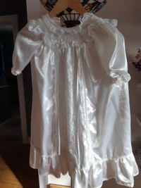 Custom made Christening gown with hat